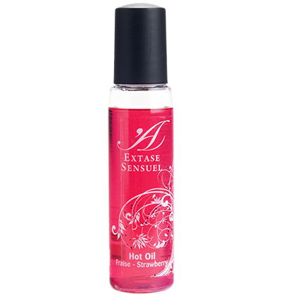 EXTASE SENSUAL - OLIO STIMOLANTE HEAT TRIP ALLA FRAGOLA 35 ML - EXTASE SENSUAL | Lingerie Harness Boutique