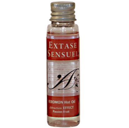 EXTASE SENSUAL - TRAVEL PASSION FRUIT PHEROMONES HEAT EFFECT MASSAGE OIL 35 ML