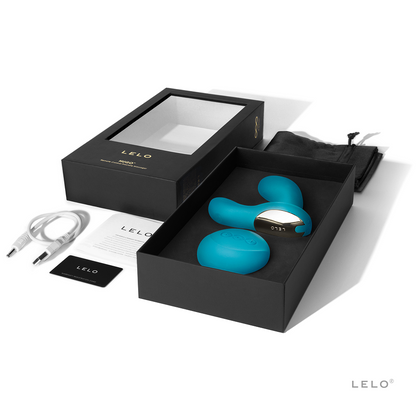 LELO - HUGO OCEAN BLUE PROSTATIC MASSAGER