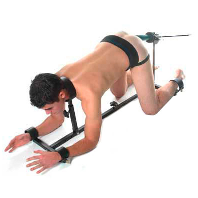 METAL HARD - BDSM CARCERE CON ACCESSORIO PENETRAZIONE - METAL HARD | Lingerie Harness Boutique