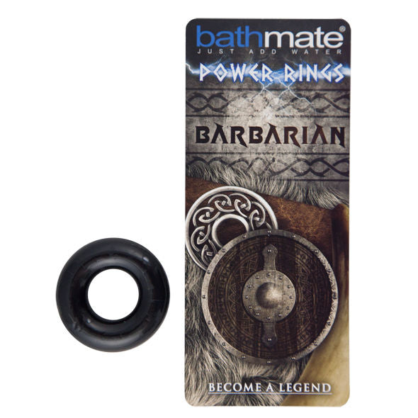 BATHMATE - BARBARIAN BLACK COCK RING