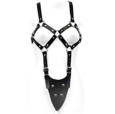 LEATHER BODY - CORPO ESPOSTO DONNA - LEATHER BODY | Lingerie Harness Boutique