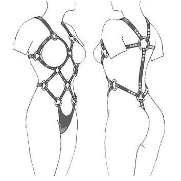 LEATHER BODY - STYLING DONNA - LEATHER BODY | Lingerie Harness Boutique