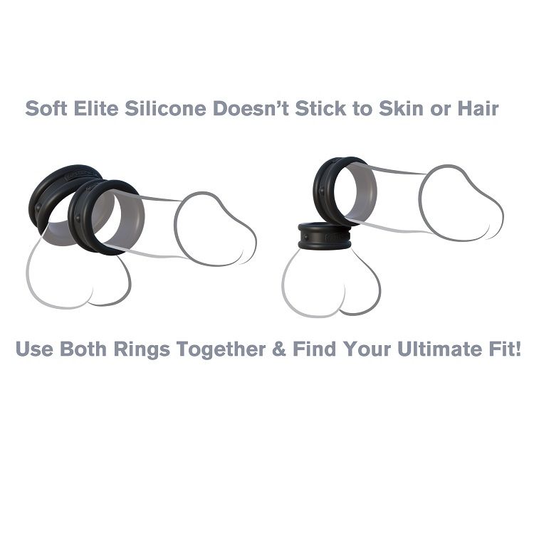 FANTASY C-RINGZ - ANELLI IN SILICONE MAX / LARGHEZZA - FANTASY C-RINGZ | Lingerie Harness Boutique