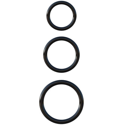 FANTASY C-RINGZ - SET OF 3 SILICONE STAMINA RINGS