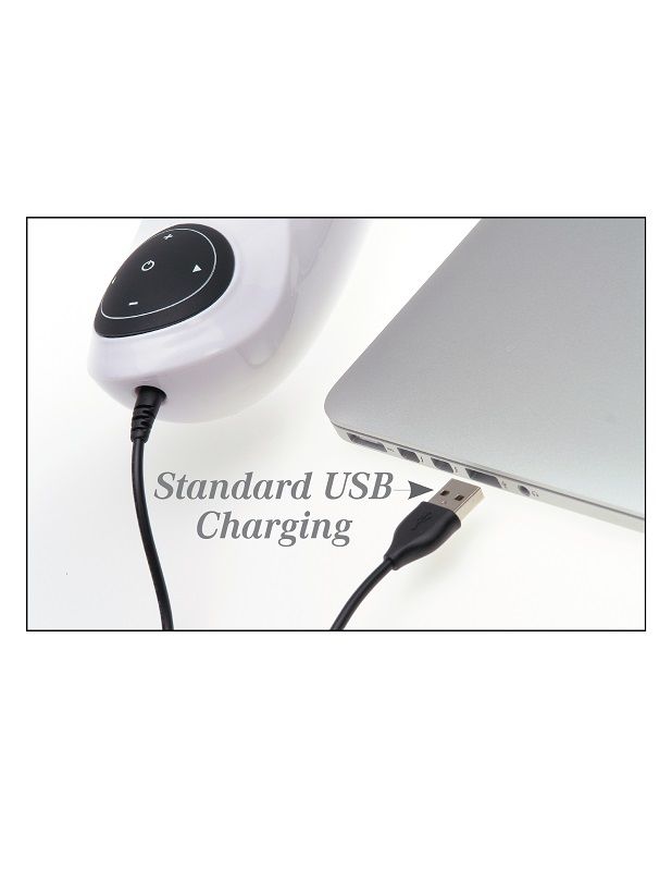 EXTREME TOYZ - PDX MEGA BATOR USB MASTURBATORE MASCHIO VAGINA BIANCO - EXTREME TOYZ | Lingerie Harness Boutique