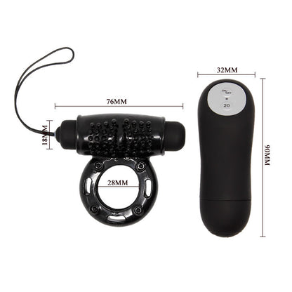 BAILE - BLACK RING REMOTE CONTROL 20V