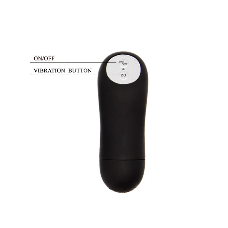 BAILE - TELECOMANDO RING NERO 20V - BAILE FOR HIM | Lingerie Harness Boutique