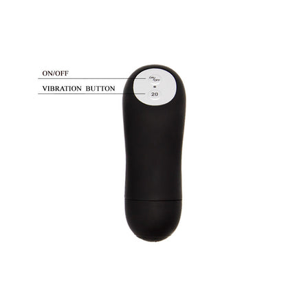 BAILE - TELECOMANDO RING NERO 20V - BAILE FOR HIM | Lingerie Harness Boutique