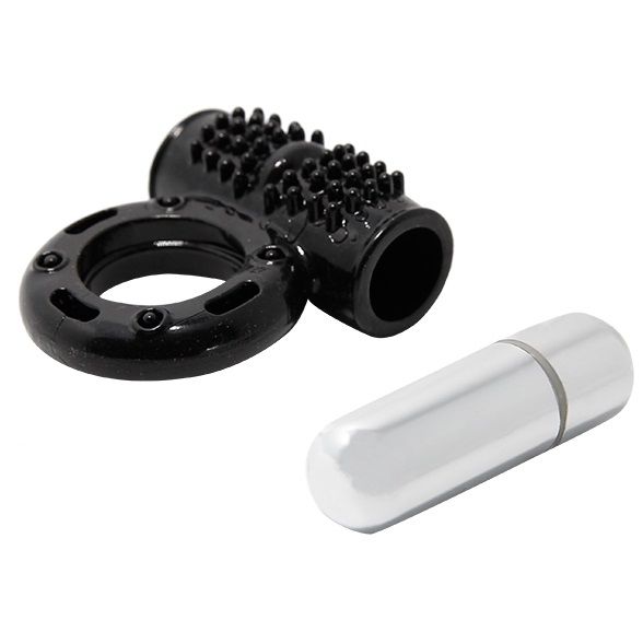 BAILE - ANELLO VIBRATORE POWER RING 10V - BAILE FOR HIM | Lingerie Harness Boutique