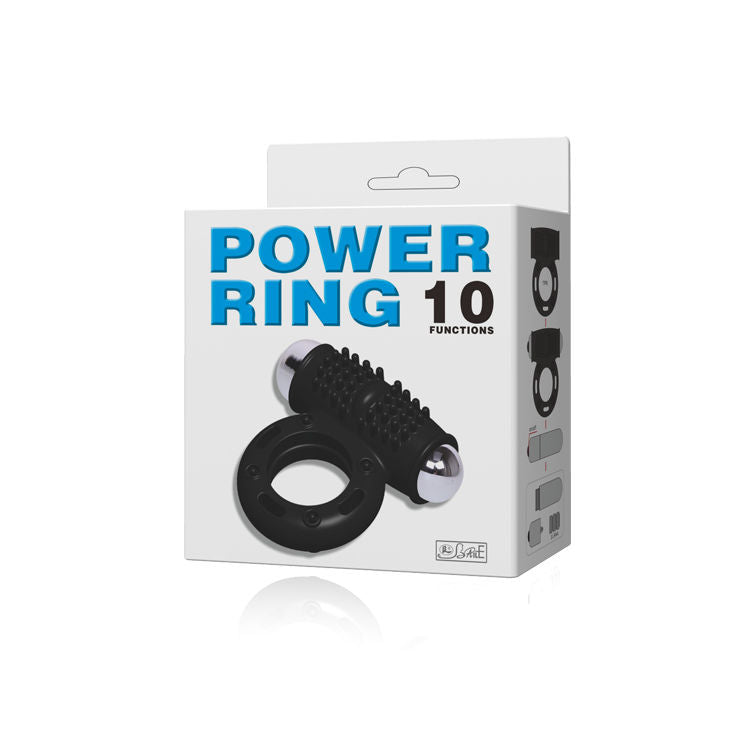 BAILE - POWER RING 10V VIBRATING RING