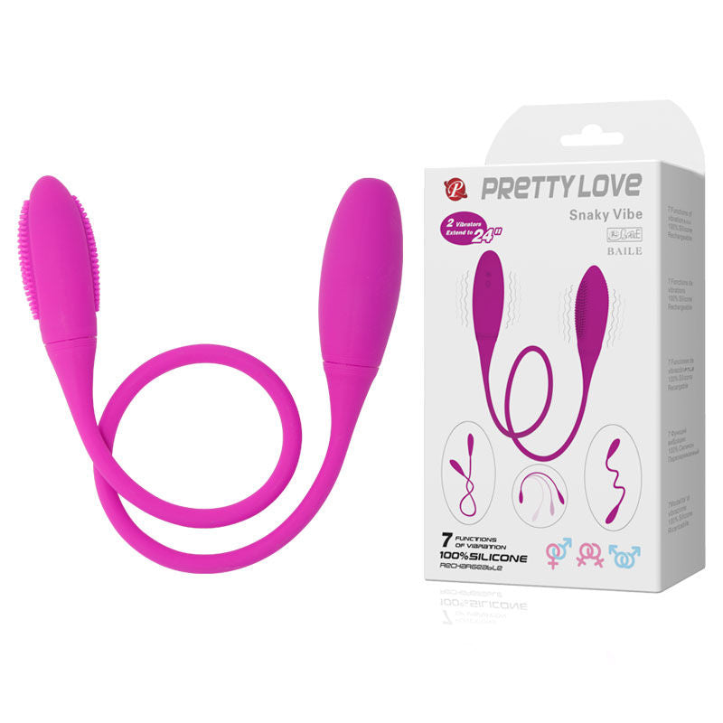 PRETTY LOVE - VIBRATORE SNAKY DELUXE 7 V - PRETTY LOVE SMART | Lingerie Harness Boutique