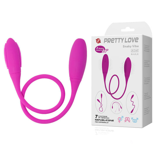 PRETTY LOVE - VIBRATORE SNAKY DELUXE 7 V - PRETTY LOVE SMART | Lingerie Harness Boutique