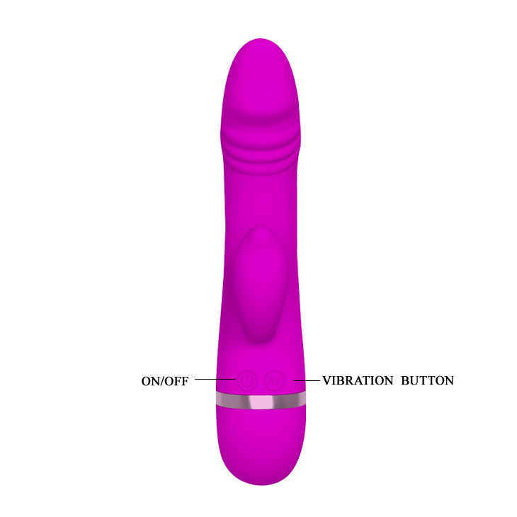 PRETTY LOVE - FLIRTAZIONE VIBRATORE CON CONIGLIO DAVID - PRETTY LOVE FLIRTATION | Lingerie Harness Boutique