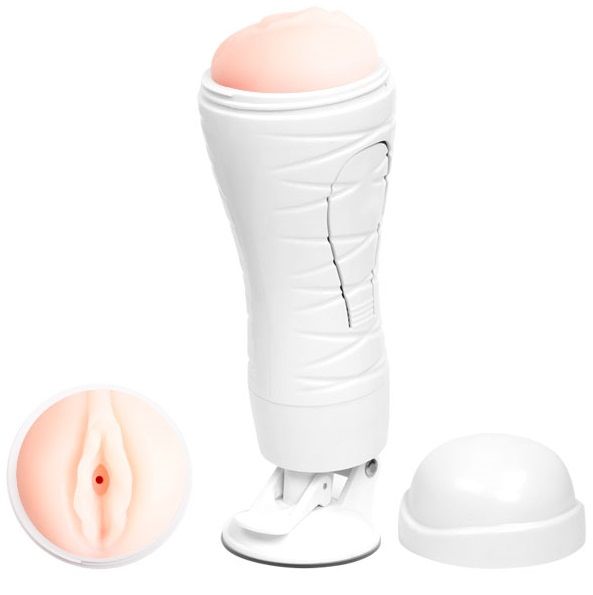 CRAZY BULL - MASTURBATORE VAGINA RICARICABILE FLORA - CRAZY BULL | Lingerie Harness Boutique