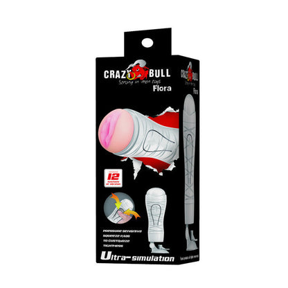 CRAZY BULL - MASTURBATORE VAGINA RICARICABILE FLORA - CRAZY BULL | Lingerie Harness Boutique