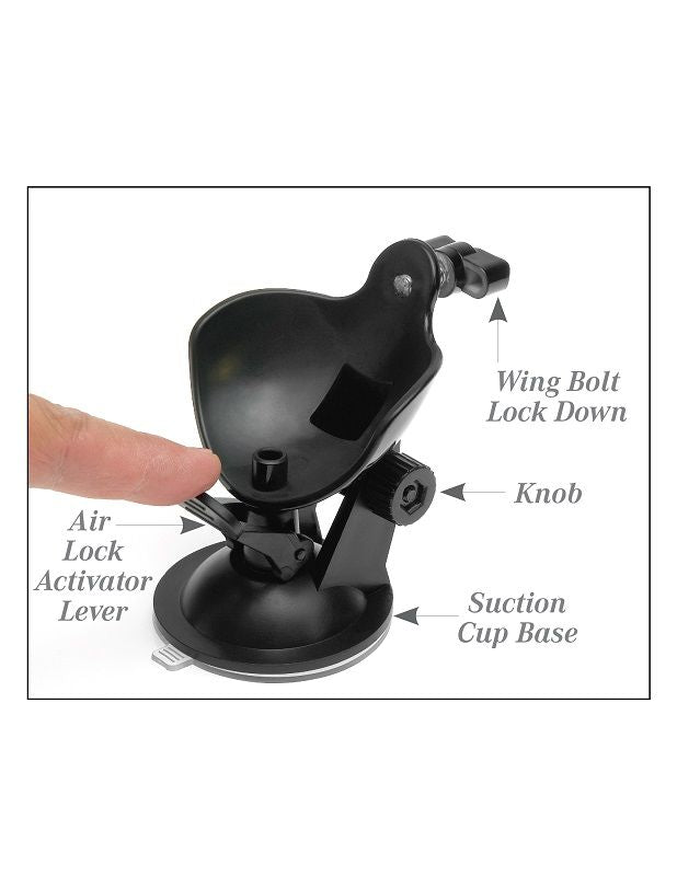 EXTREME TOYZ - MASTURBATORE MASCHILE USB PDX MEGA BATOR ANO NERO - EXTREME TOYZ | Lingerie Harness Boutique