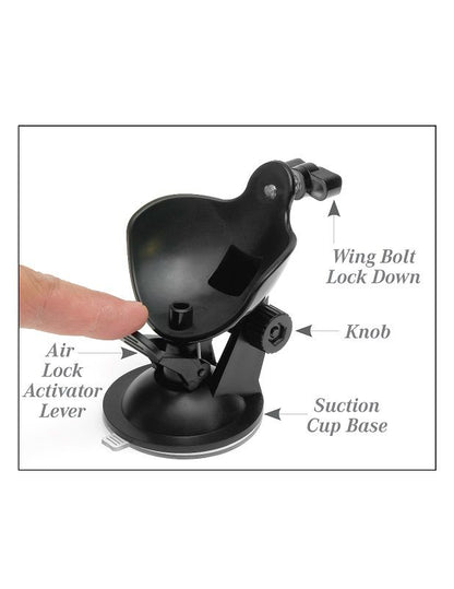 EXTREME TOYZ - MASTURBATORE MASCHILE USB PDX MEGA BATOR ANO NERO - EXTREME TOYZ | Lingerie Harness Boutique