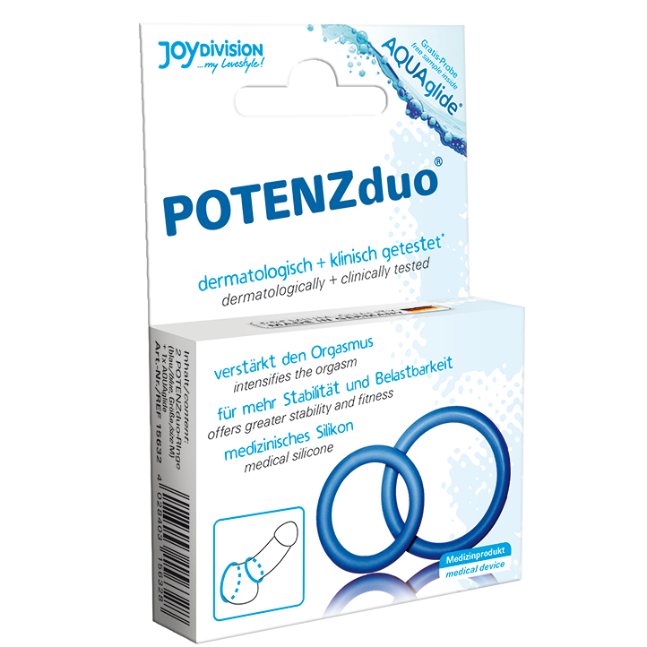 JOYDIVISION POTENZDUO - ANELLI - S - JOYDIVISION POTENZDUO | Lingerie Harness Boutique