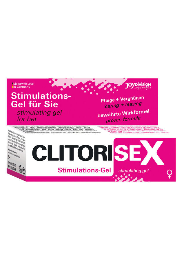 JOYDIVION EROPHARM - CLITORISEX CREMA STIMOLANTE 40 ML - JOYDIVISION EROPHARM | Lingerie Harness Boutique
