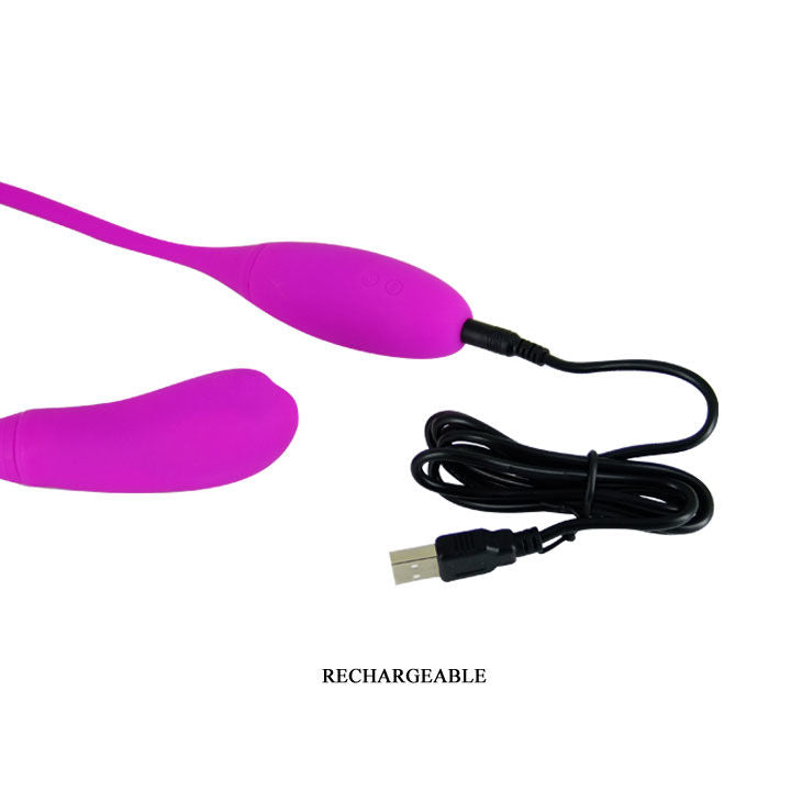 PRETTY LOVE - SMART VIBRATOR SNAKY VIBE 7 V + 3 PAD