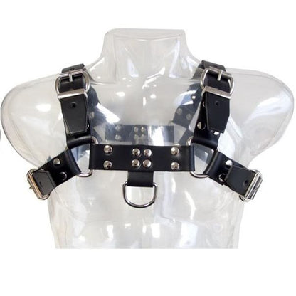 LEATHER BODY - IMBRACATURA A CATENA III - LEATHER BODY | Lingerie Harness Boutique