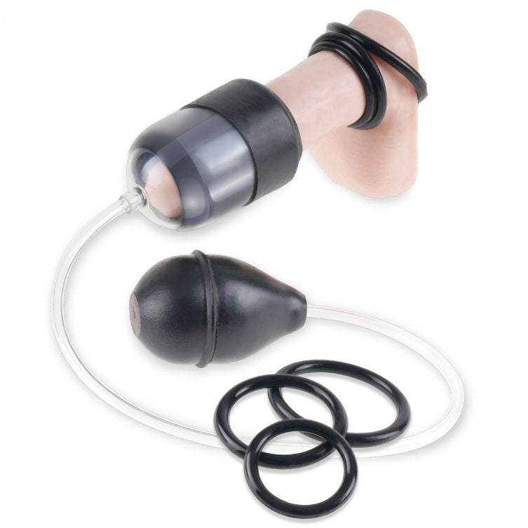 FETISH FANTASY SERIES - SERIE DI GHIANDOLE ASPIRANTI CON ANELLI POTENZIANTI - FETISH FANTASY SERIES | Lingerie Harness Boutique