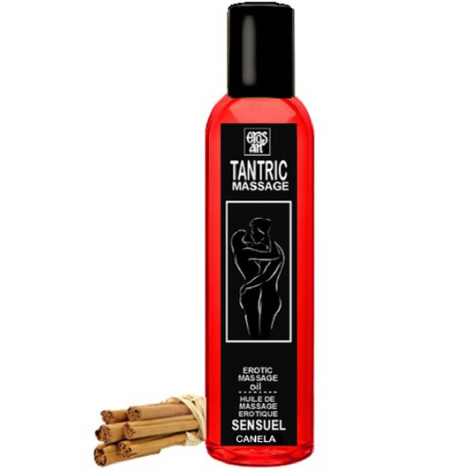 EROS-ART - NATURAL TANTRIC MASSAGE OIL AND APHRODISIAC CINNAMON 30 ML