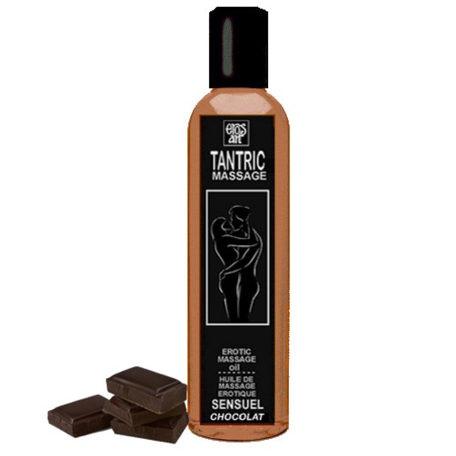 EROS-ART - OLIO DA MASSAGGIO TANTRICO NATURALE E AFRODISIACO AL CIO CCOLATO 30 ML - EROS-ART | Lingerie Harness Boutique