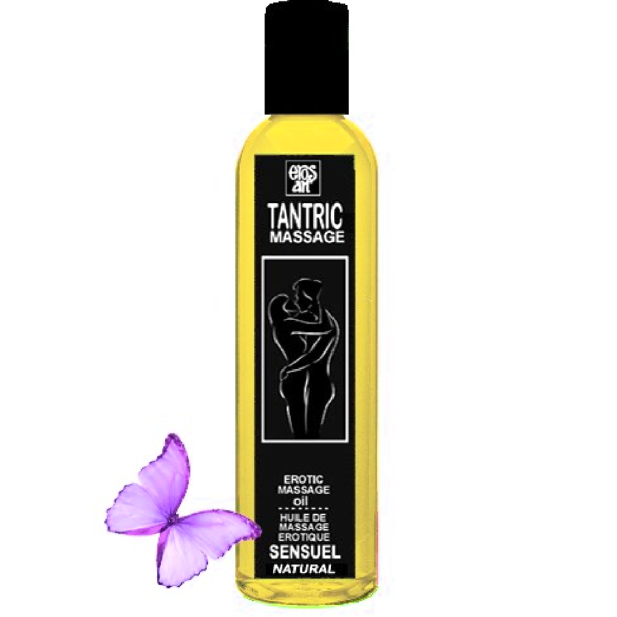 EROS-ART - NATURAL AND APHRODISIAC NEUTRAL TANTRIC MASSAGE OIL 200 ML