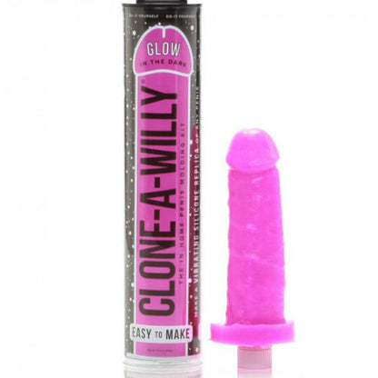 CLONE A WILLY - PINK GLOWING PENIS CLONER WITH VIBRATOR