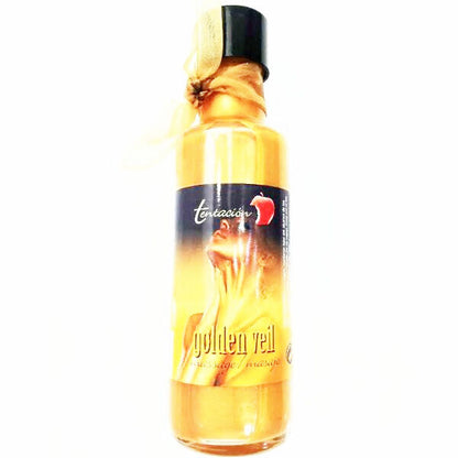 TENTACION - OLIO PER MASSAGGIO GOLDEN VEIL 100 ML - TENTACION | Lingerie Harness Boutique