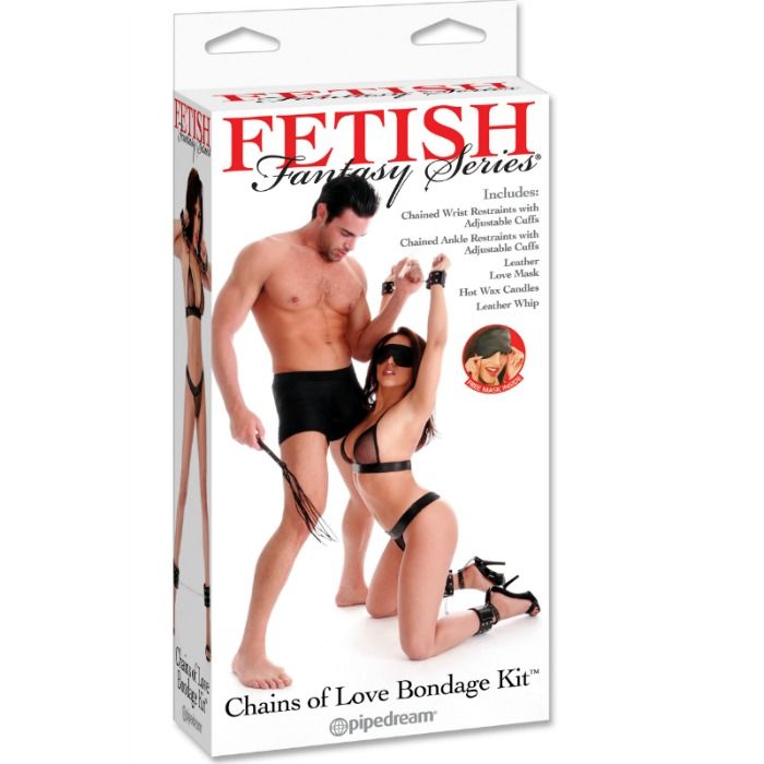 FETISH FANTASY SERIES - KIT BONDAGE CATENE DAMORE - FETISH FANTASY SERIES | Lingerie Harness Boutique