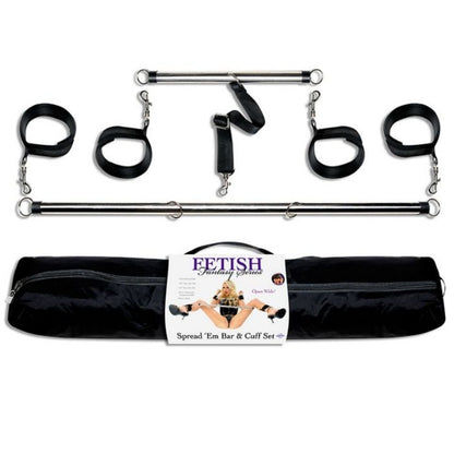 FETISH FANTASY SERIES - SPREAD BARS AND CUFFS SET