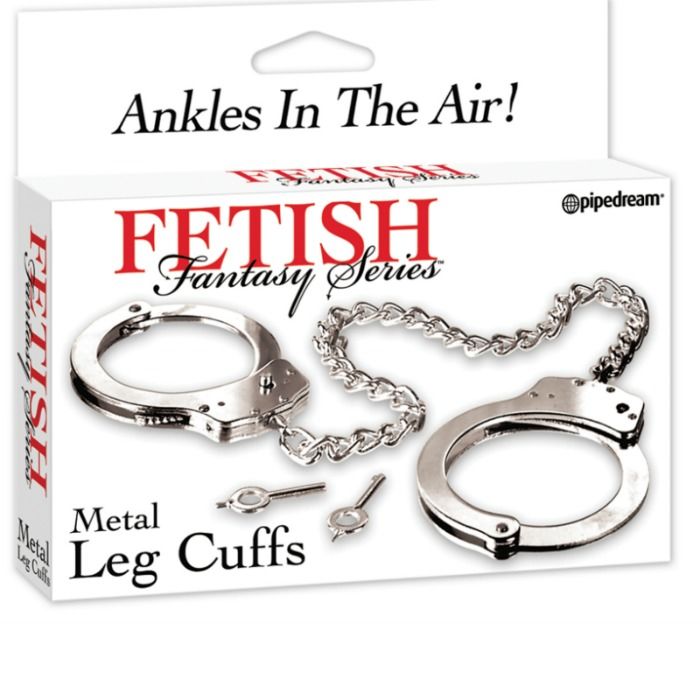 FETISH FANTASY SERIES - POLSINI PER GAMBE IN METALLO SERIE - FETISH FANTASY SERIES | Lingerie Harness Boutique