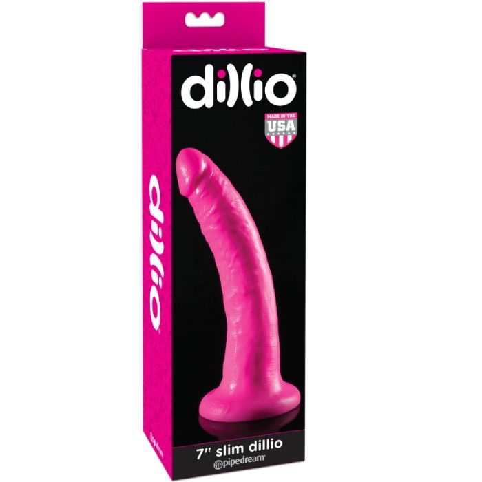 DILLIO - DILDO 17,8 CM - ROSA - DILLIO | Lingerie Harness Boutique