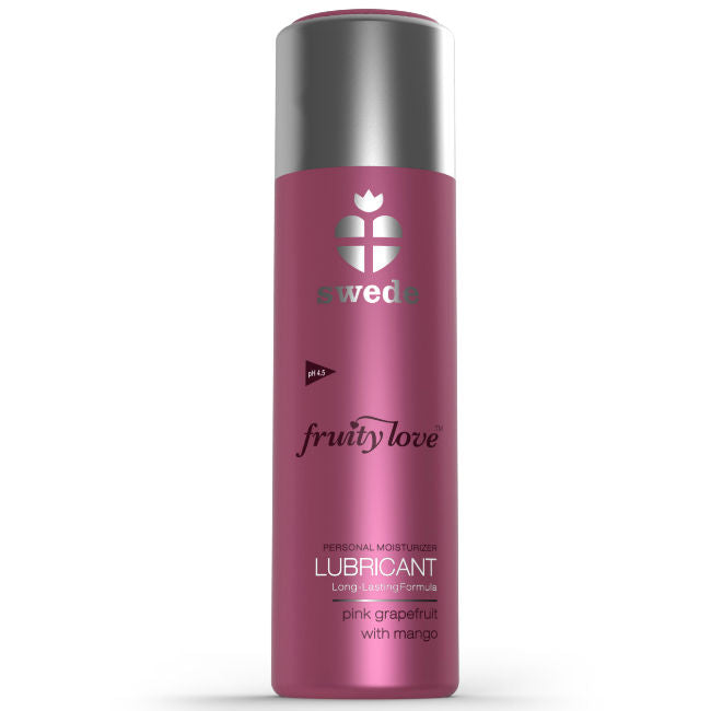 SWEDE - FRUITY LOVE LUBRIFICANTE POMPELMO ROSA CON MANGO 100 ML - SWEDE | Lingerie Harness Boutique