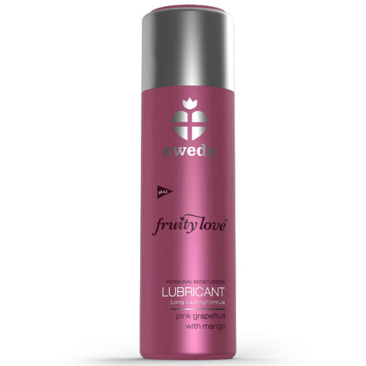 SWEDE - FRUITY LOVE LUBRIFICANTE POMPELMO ROSA CON MANGO 100 ML - SWEDE | Lingerie Harness Boutique
