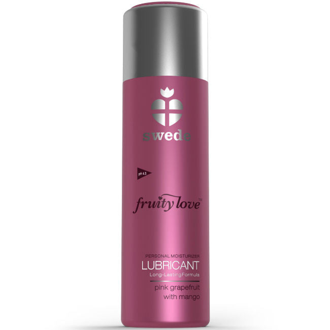 SWEDE - FRUITY LOVE LUBRIFICANTE POMPELMO ROSA CON MANGO 50 ML - SWEDE | Lingerie Harness Boutique