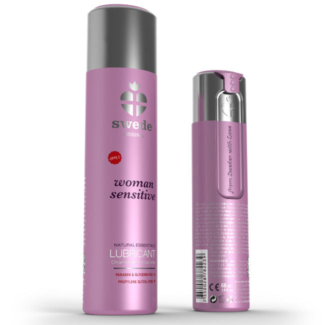 SWEDE - ORIGINAL LUBRIFICANTE DONNA SENSITIVE 60 ML - SWEDE | Lingerie Harness Boutique