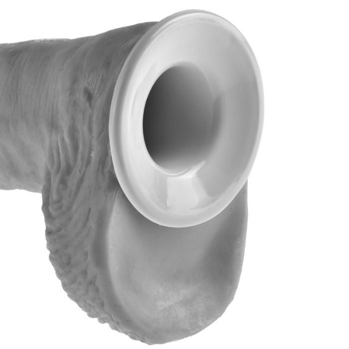 KING COCK - SISTEMA DI REGTATURA HOLLOW STRAP-ON CARNE 28 CM - KING COCK | Lingerie Harness Boutique