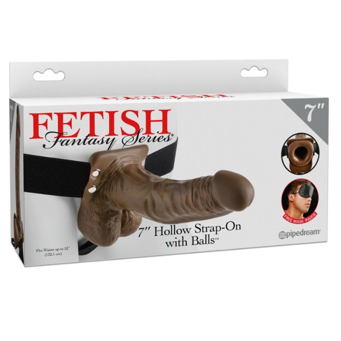 FETISH FANTASY SERIES - STRAP-ON CAVO DA 7 CON SFERE SERIES - FETISH FANTASY SERIES | Lingerie Harness Boutique