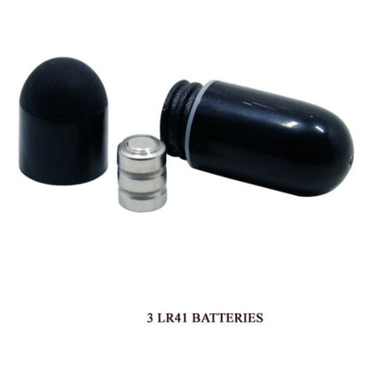 PRETTY LOVE - TRAP RING VIBRATOR BLACK