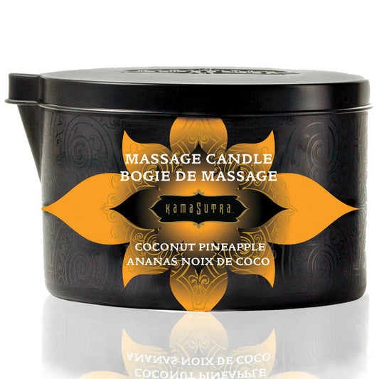 KAMASUTRA - COCONUT AND PINEAPPLE MASSAGE CANDLE 170GR