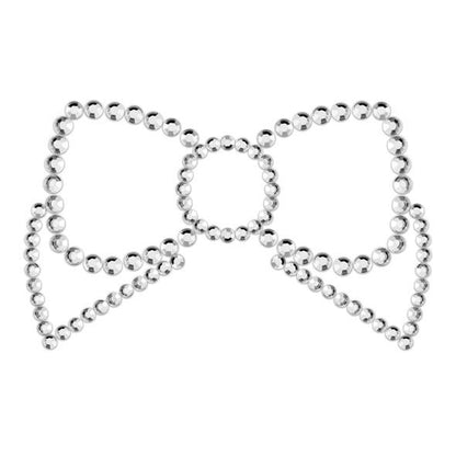 BIJOUX - SILVER NIPPLE COVERS MIMI BOW