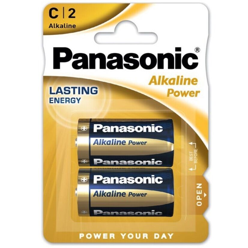 PANASONIC - BRONZE BATTERY C LR14 2 UNITS