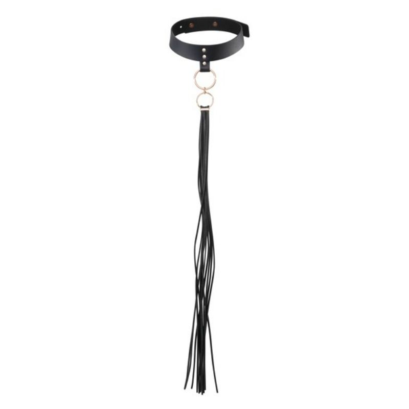 BIJOUX INDISCRETS MAZE - BLACK TASSEL CHOKER