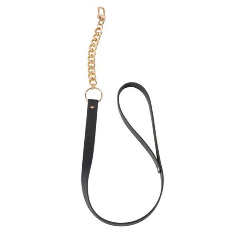 BIJOUX INDISCRETS MAZE - BLACK NECKLACE WITH STRAP