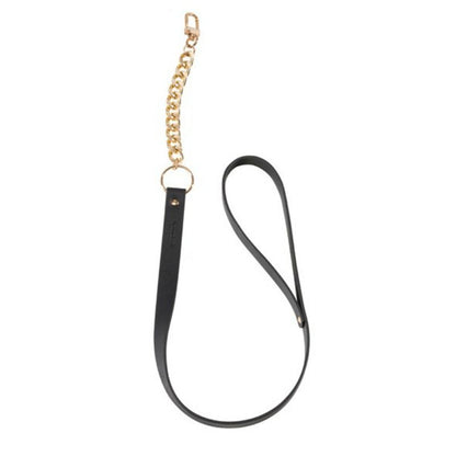 BIJOUX INDISCRETS MAZE - BLACK NECKLACE WITH STRAP