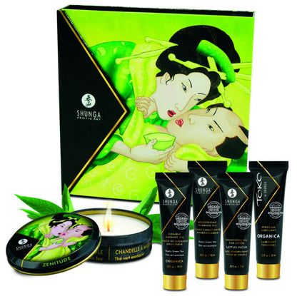 SHUNGA - KIT TÈ VERDE BIOLOGICO GEISHA SEGRETO - SHUNGA KITS | Lingerie Harness Boutique